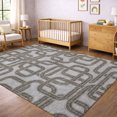 thumbnail image 1 of Addison Rugs Chantille Indoor/Outdoor Transitional Kids Pewter Machine Washable Rectangle Rug, 10' x 14', 1 of 8