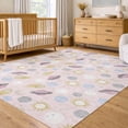 thumbnail image 1 of Addison Rugs Chantille Indoor/Outdoor Transitional Kids Pink Machine Washable Rectangle Rug, 8' x 10', 1 of 8