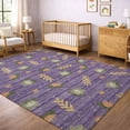 thumbnail image 1 of Addison Rugs Chantille Indoor/Outdoor Transitional Kids Purple Machine Washable Rectangle Rug, 10' x 14', 1 of 8