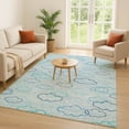 thumbnail image 1 of Addison Rugs Chantille Indoor/Outdoor Transitional Kids Sky Machine Washable Rectangle Rug, 8' x 10', 1 of 8