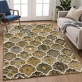thumbnail image 1 of Addison Rugs Chantille Indoor/Outdoor Transitional Lattice Brown Machine Washable Rectangle Rug, 9' x 12', 1 of 8