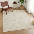 thumbnail image 1 of Addison Rugs Chantille Indoor/Outdoor Transitional Lattice Ivory Machine Washable Rectangle Rug, 5' x 7'6", 1 of 8