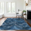 thumbnail image 1 of Addison Rugs Chantille Indoor/Outdoor Transitional Lines Blue Washable Rectangle Rug, 10' x 14', 1 of 6