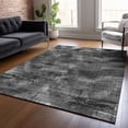 thumbnail image 1 of Addison Rugs Chantille Indoor/Outdoor Transitional Lines Gray Washable Rectangle Rug, 3' x 5', 1 of 6