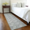 thumbnail image 1 of Addison Rugs Chantille Indoor/Outdoor Transitional Lines Gray Washable Runner Rug, 2'3" x 7'6", 1 of 6