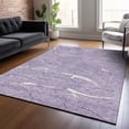 thumbnail image 1 of Addison Rugs Chantille Indoor/Outdoor Transitional Lines Purple Washable Rectangle Rug, 2'6" x 3'10", 1 of 6
