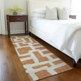thumbnail image 1 of Addison Rugs Chantille Indoor/Outdoor Transitional Lines Terracotta Washable Runner Rug, 2'3" x 7'6", 1 of 6