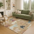 thumbnail image 1 of Addison Rugs Chantille Indoor/Outdoor Transitional Lodge Gold Machine Washable Rectangle Rug, 5' x 7'6", 1 of 8