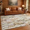 thumbnail image 1 of Addison Rugs Chantille Indoor/Outdoor Transitional Lodge Ivory Machine Washable Rectangle Rug, 8' x 10', 1 of 8