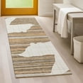 thumbnail image 1 of Addison Rugs Chantille Indoor/Outdoor Transitional Lodge Ivory Machine Washable Runner Rug, 2'3" x 7'6", 1 of 7