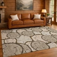 thumbnail image 1 of Addison Rugs Chantille Indoor/Outdoor Transitional Lodge Khaki Machine Washable Rectangle Rug, 9' x 12', 1 of 8