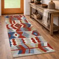 thumbnail image 1 of Addison Rugs Chantille Indoor/Outdoor Transitional Lodge Red Machine Washable Runner Rug, 2'3" x 7'6", 1 of 8