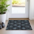 thumbnail image 1 of Addison Rugs Chantille Indoor/Outdoor Transitional Medallions Blue Washable Rectangle Rug, 1'8" x 2'6", 1 of 6