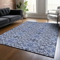 thumbnail image 1 of Addison Rugs Chantille Indoor/Outdoor Transitional Medallions Blue Washable Rectangle Rug, 5' x 7'6", 1 of 6