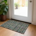 thumbnail image 1 of Addison Rugs Chantille Indoor/Outdoor Transitional Medallions Fern Washable Rectangle Rug, 1'8" x 2'6", 1 of 6