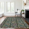 thumbnail image 1 of Addison Rugs Chantille Indoor/Outdoor Transitional Medallions Fern Washable Rectangle Rug, 8' x 10', 1 of 6