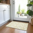 thumbnail image 1 of Addison Rugs Chantille Indoor/Outdoor Transitional Medallions Gold Washable Rectangle Rug, 1'8" x 2'6", 1 of 6