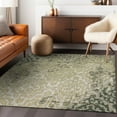 thumbnail image 1 of Addison Rugs Chantille Indoor/Outdoor Transitional Medallions Green Washable Rectangle Rug, 5' x 7'6", 1 of 6