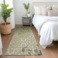thumbnail image 1 of Addison Rugs Chantille Indoor/Outdoor Transitional Medallions Green Washable Runner Rug, 2'3" x 7'6", 1 of 6