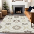 thumbnail image 1 of Addison Rugs Chantille Indoor/Outdoor Transitional Medallions Ivory Washable Rectangle Rug, 8' x 10', 1 of 6