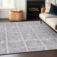 thumbnail image 1 of Addison Rugs Chantille Indoor/Outdoor Transitional Medallions Lavender Washable Rectangle Rug, 5' x 7'6", 1 of 6
