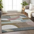thumbnail image 1 of Addison Rugs Chantille Indoor/Outdoor Transitional Mid Century Mocha Washable Rectangle Rug, 2'6" x 3'10", 1 of 6