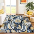 thumbnail image 1 of Addison Rugs Chantille Indoor/Outdoor Transitional Mid-century Modern Blue Machine Washable Rectangle Rug, 10' x 14', 1 of 8