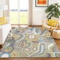 thumbnail image 1 of Addison Rugs Chantille Indoor/Outdoor Transitional Mid-century Modern Green Machine Washable Rectangle Rug, 8' x 10', 1 of 8