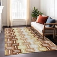 thumbnail image 1 of Addison Rugs Chantille Indoor/Outdoor Transitional Mid-century Modern Paprika Machine Washable Rectangle Rug, 10' x 14', 1 of 8