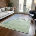thumbnail image 1 of Addison Rugs Chantille Indoor/Outdoor Transitional Modern Aloe Machine Washable Rectangle Rug, 10' x 14', 1 of 7