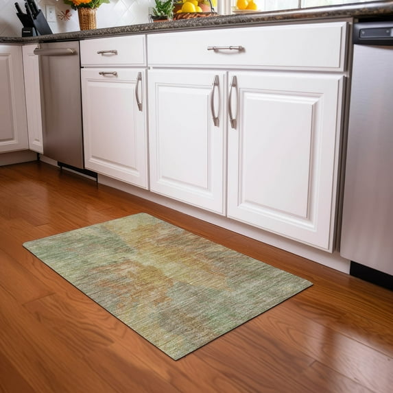Addison Rugs Chantille Indoor/Outdoor Transitional Modern Aloe Washable Rectangle Rug, 1'8" x 2'6"