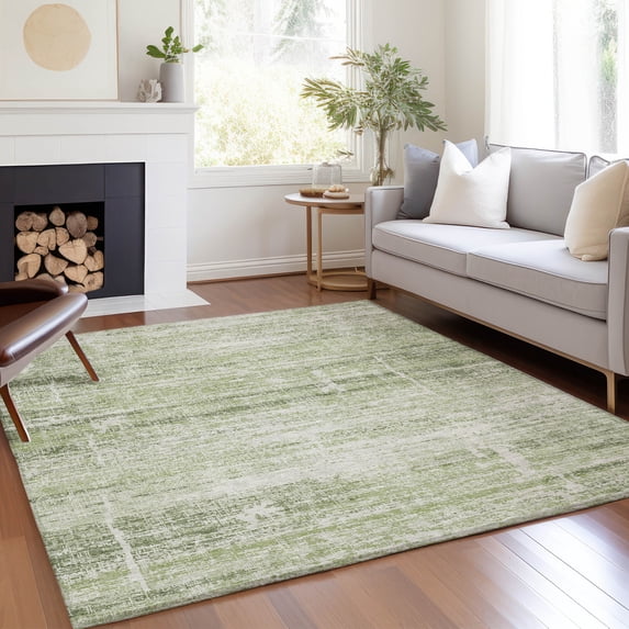 Addison Rugs Chantille Indoor/Outdoor Transitional Modern Aloe Washable Rectangle Rug, 10' x 14'