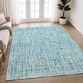 thumbnail image 1 of Addison Rugs Chantille Indoor/Outdoor Transitional Modern Aqua Machine Washable Rectangle Rug, 10' x 14', 1 of 8