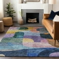 thumbnail image 1 of Addison Rugs Chantille Indoor/Outdoor Transitional Modern Blue Washable Rectangle Rug, 5' x 7'6", 1 of 6