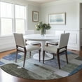 thumbnail image 1 of Addison Rugs Chantille Indoor/Outdoor Transitional Modern Blue Washable Round Rug, 8' x 8', 1 of 6