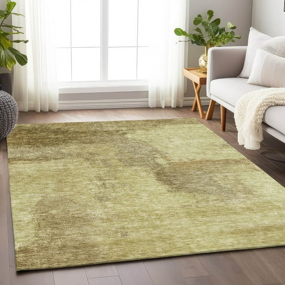 Addison Rugs Chantille Indoor/Outdoor Transitional Modern Brown Washable Rectangle Rug, 10' x 14'