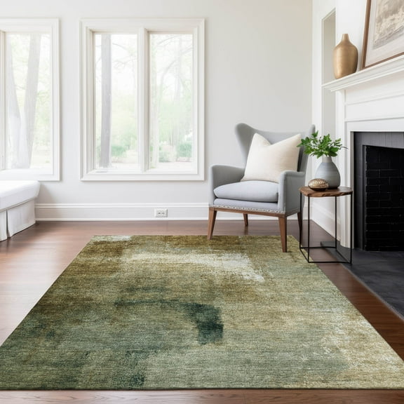 Addison Rugs Chantille Indoor/Outdoor Transitional Modern Brown Washable Rectangle Rug, 9' x 12'