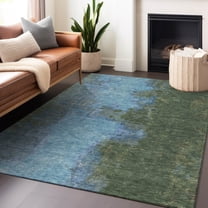 Addison Rugs Chantille Indoor/Outdoor Transitional Modern Cactus Machine Washable Rectangle Rug, 10' x 14'