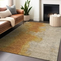 Addison Rugs Chantille Indoor/Outdoor Transitional Modern Copper Machine Washable Rectangle Rug, 10' x 14'