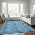 thumbnail image 1 of Addison Rugs Chantille Indoor/Outdoor Transitional Modern Denim Washable Rectangle Rug, 5' x 7'6", 1 of 6