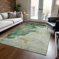 thumbnail image 1 of Addison Rugs Chantille Indoor/Outdoor Transitional Modern Emerald Machine Washable Rectangle Rug, 10' x 14', 1 of 7