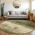 thumbnail image 1 of Addison Rugs Chantille Indoor/Outdoor Transitional Modern Fern Washable Round Rug, 8' x 8', 1 of 6