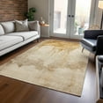 thumbnail image 1 of Addison Rugs Chantille Indoor/Outdoor Transitional Modern Gold Machine Washable Rectangle Rug, 9' x 12', 1 of 7
