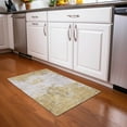 thumbnail image 1 of Addison Rugs Chantille Indoor/Outdoor Transitional Modern Gold Washable Rectangle Rug, 1'8" x 2'6", 1 of 6