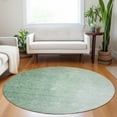 thumbnail image 1 of Addison Rugs Chantille Indoor/Outdoor Transitional Modern Green Washable Round Rug, 8' x 8', 1 of 6