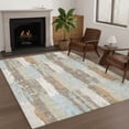 thumbnail image 1 of Addison Rugs Chantille Indoor/Outdoor Transitional Modern Ivory Machine Washable Rectangle Rug, 3' x 5', 1 of 8
