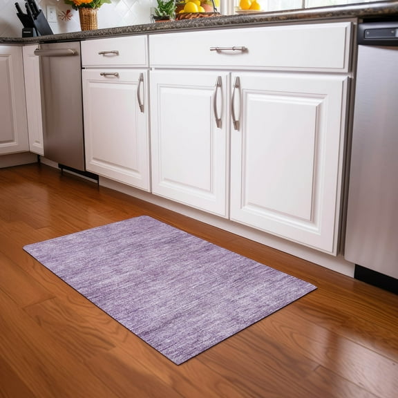 Addison Rugs Chantille Indoor/Outdoor Transitional Modern Lavender Washable Rectangle Rug, 1'8" x 2'6"