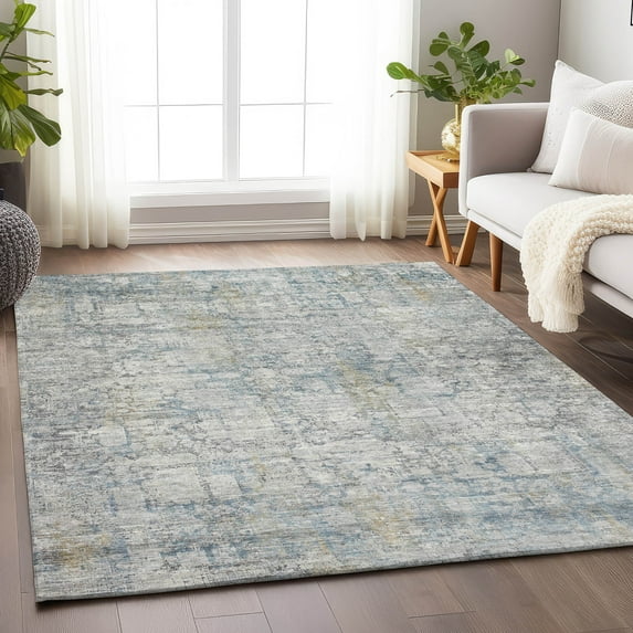 Addison Rugs Chantille Indoor/Outdoor Transitional Modern Linen Machine Washable Rectangle Rug, 10' x 14'