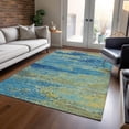 thumbnail image 1 of Addison Rugs Chantille Indoor/Outdoor Transitional Modern Navy Machine Washable Rectangle Rug, 9' x 12', 1 of 7