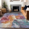 thumbnail image 1 of Addison Rugs Chantille Indoor/Outdoor Transitional Modern Orange Washable Rectangle Rug, 5' x 7'6", 1 of 6